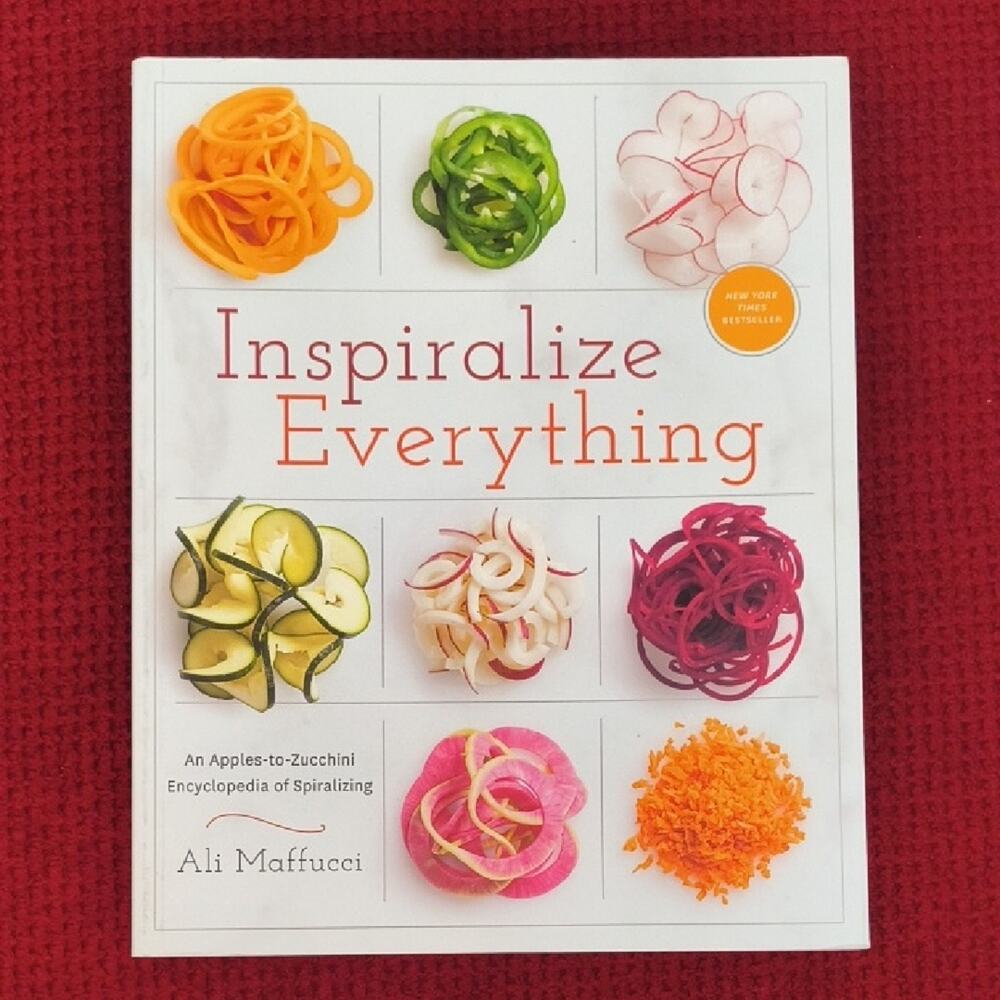 Inspiralize Everything Cookbook by Ali Maffucci Paperback Gently Used